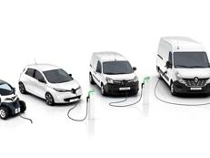 Alcuni dei primi modelli elettrici di Renault