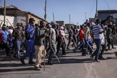 Ronde anti migranti in Sud Africa - (Afp)