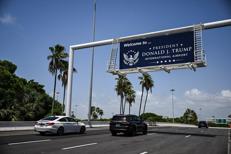 L'aeroporto di Palm Beach in Florida - (Afp)
