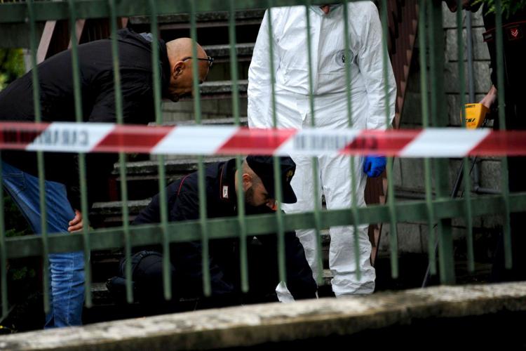 Gli investigatori  - Fotogramma Ipa