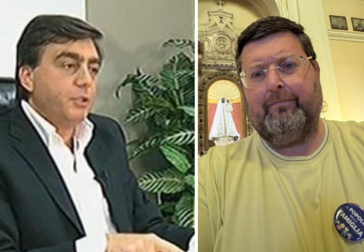 Valter Lavitola, Mario Adinolfi - Facebook