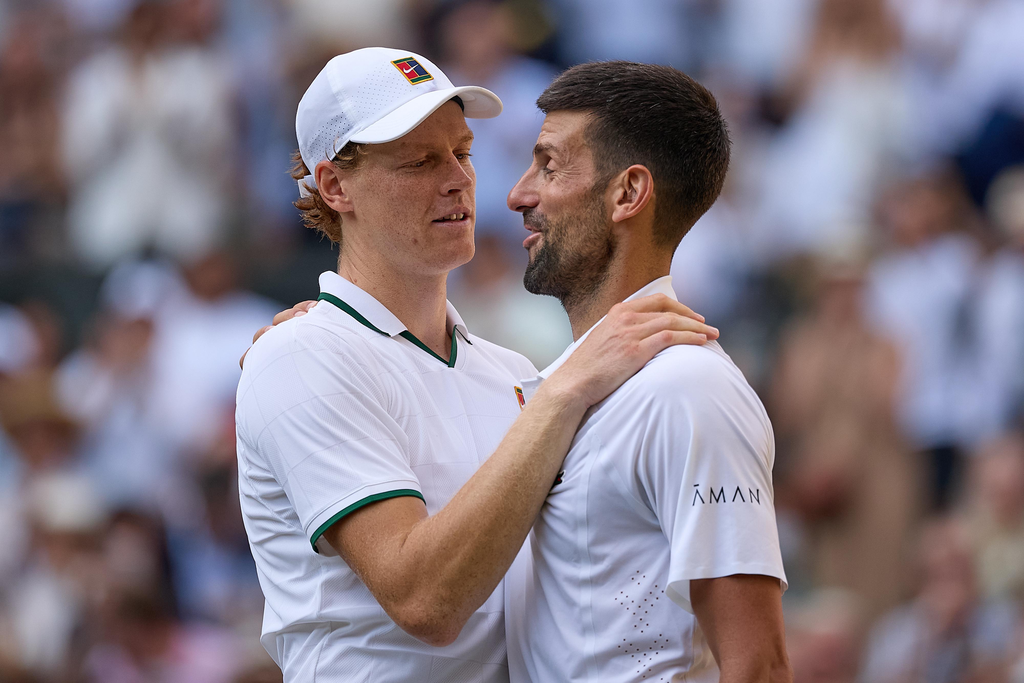 Wimbledon, Sinner troppo forte e Djokovic si inchina: "Jannik superiore"