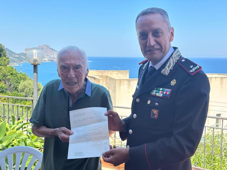 Palermo, Arma festeggia i 101 anni del collaboratore Gen. Dalla Chiesa