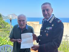 Palermo, Arma festeggia i 101 anni del collaboratore Gen. Dalla Chiesa