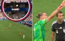 Il pallone che tocca il cavo e le proteste di Nyland - X