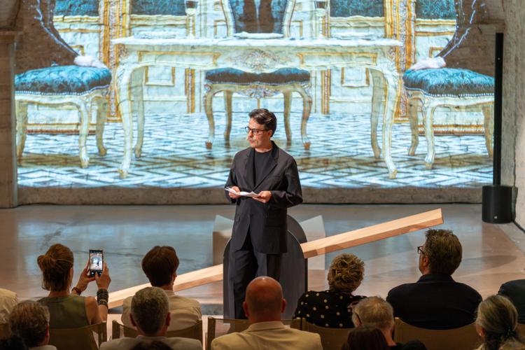 (La conferenza stampa di Daniele Cipriani - Ufficio stampa Fondazione Festival dei Due Mondi)