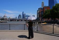 Ondata di caldo a Londra - (Afp)