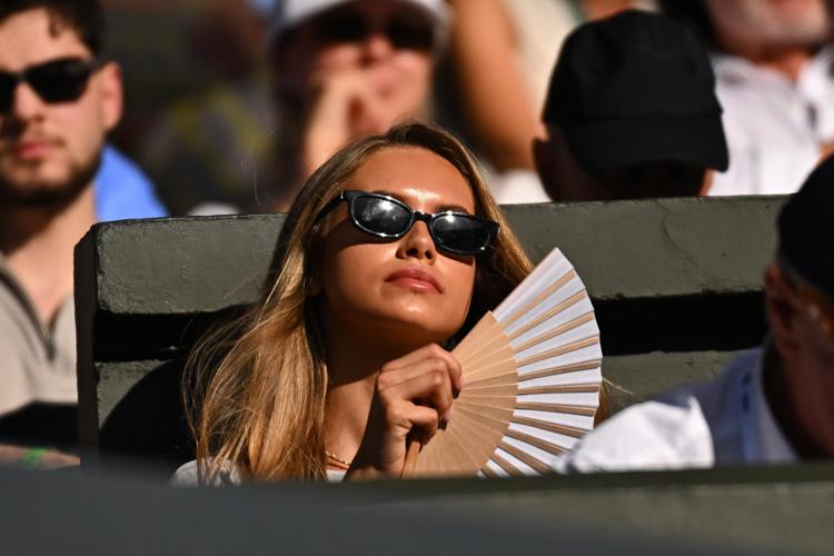Laila Hasanovic a Wimbledon - Ipa/Fotogramma