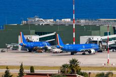 Nella foto, due airbus Ita Airways - (Foto Ipa)