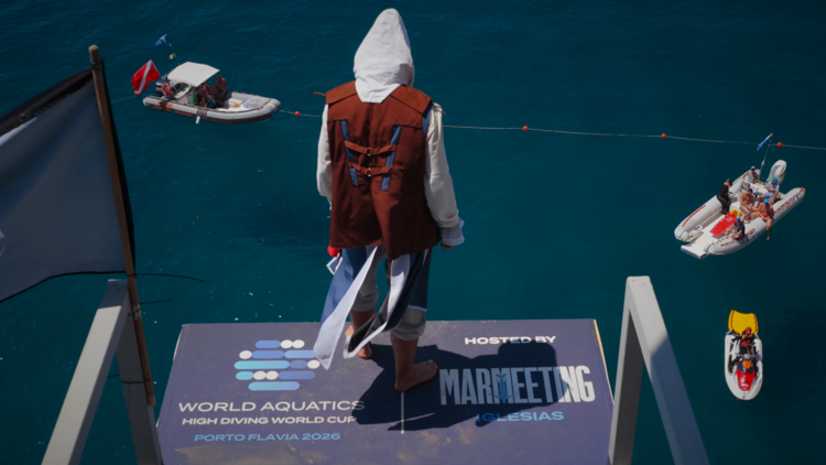 Il Salto della Fede di Assassin’s Creed alla Coppa del Mondo di High Diving