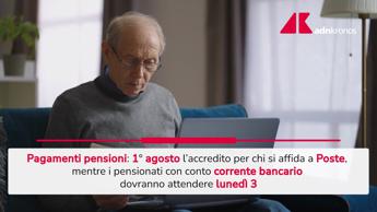 Pensioni, dal primo agosto i pagamenti - Video