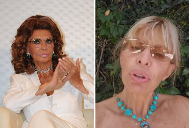 Sophia Loren, Alessandra Mussolini  - fotogramma/ipa