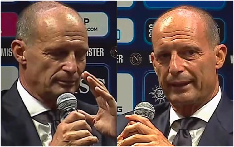 Massimiliano Allegri - frame video Dazn