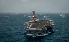 Navi Usa a Hormuz - (Centcom)