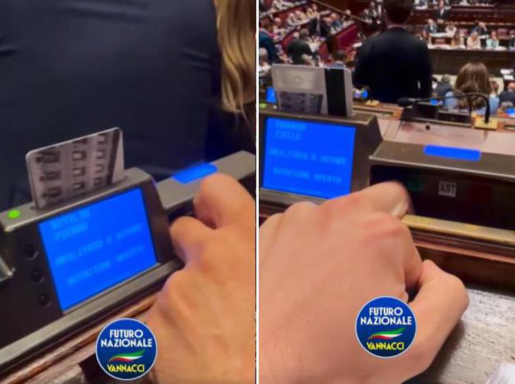 Deputati di Vannacci filmano il voto segreto
