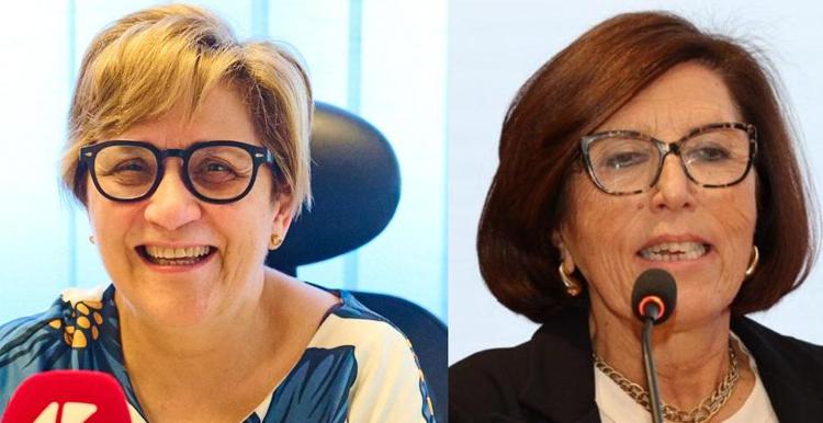 Maria Rosaria Granata e Lucia Marino - (foto Adnkronos)