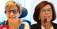 Maria Rosaria Granata e Lucia Marino - (Granata foto Adnkronos, Marino foto ufficio stampa)