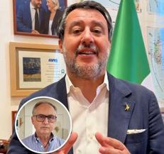 Matteo Salvini - (Fermo immagine dal video)