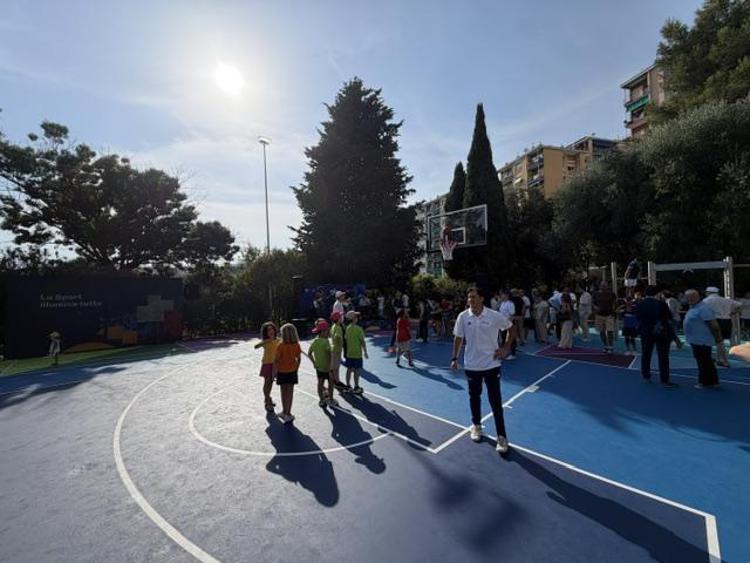 Un momento dell'inaugurazione - Adnkronos