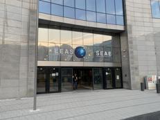 La sede del Seae, il servizio diplomatico dell'Ue, a Bruxelles. - Foto Adnkronos