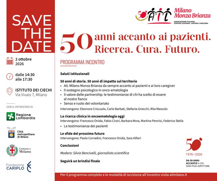 Locandina dell'evento - (foto ufficio stampa)