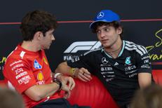 Leclerc e Kimi Antonelli - (Foto Ipa)