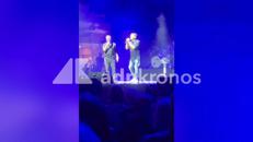 Duetto a sorpresa Max Giusti-Zampaglione sulle note di 'Due destini' - Video