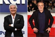 Pino Insegno e Claudio Amendola - Ipa/Fotogramma