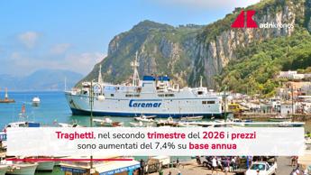 Traghetti, aumentano i prezzi in Italia
