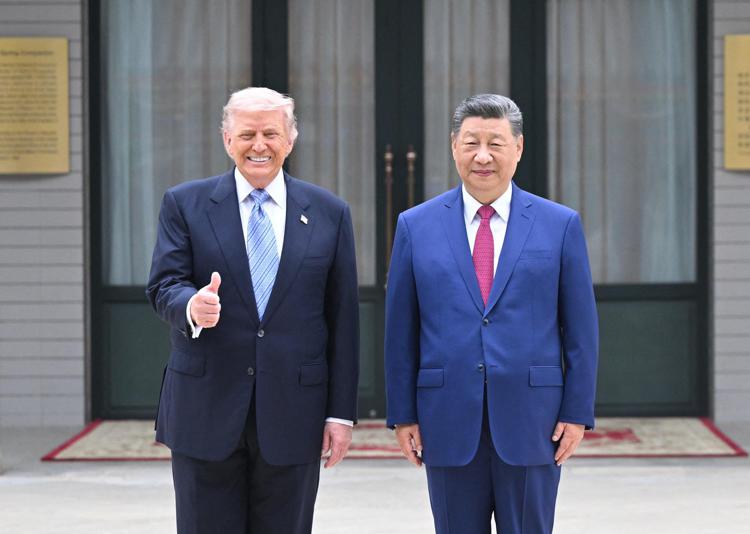 Donald Trump e Xi Jinping - Ipa
