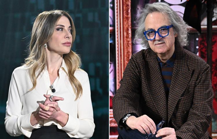Francesca Fagnani e Gigi Marzullo - (Fotogramma)