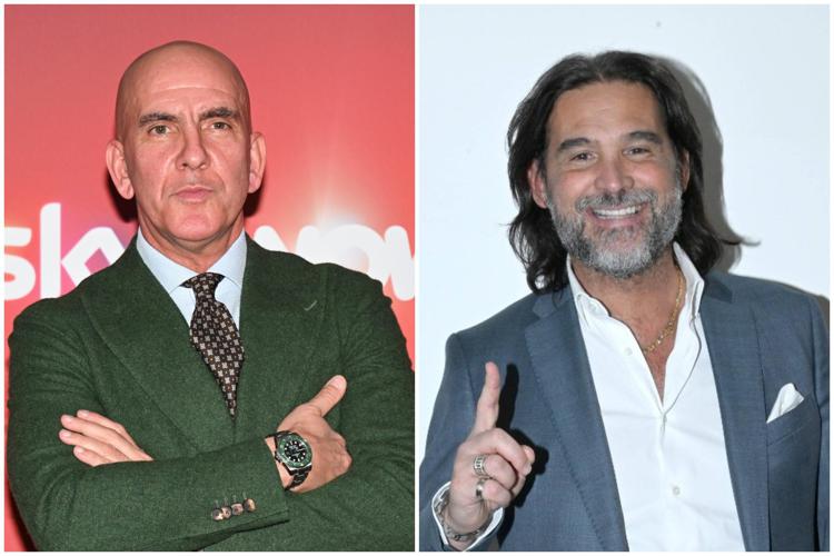 Paolo Di Canio e Lele Adani - Ipa/Fotogramma