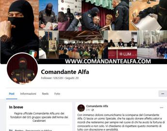 E' morto il ‘Comandante Alfa’, tra fondatori Gis Carabinieri