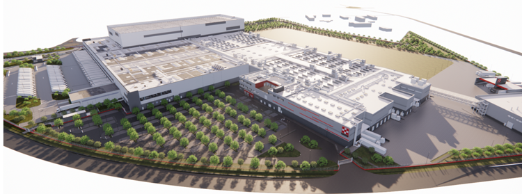 Nestlé Purina Render Stabilimento Mantova - (Ufficio stampa)
