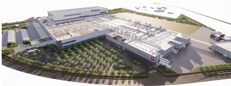 Nestlé Purina Render Stabilimento Mantova - (Ufficio stampa)