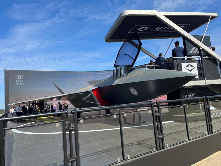 Il caccia alla fiera di Farnborough