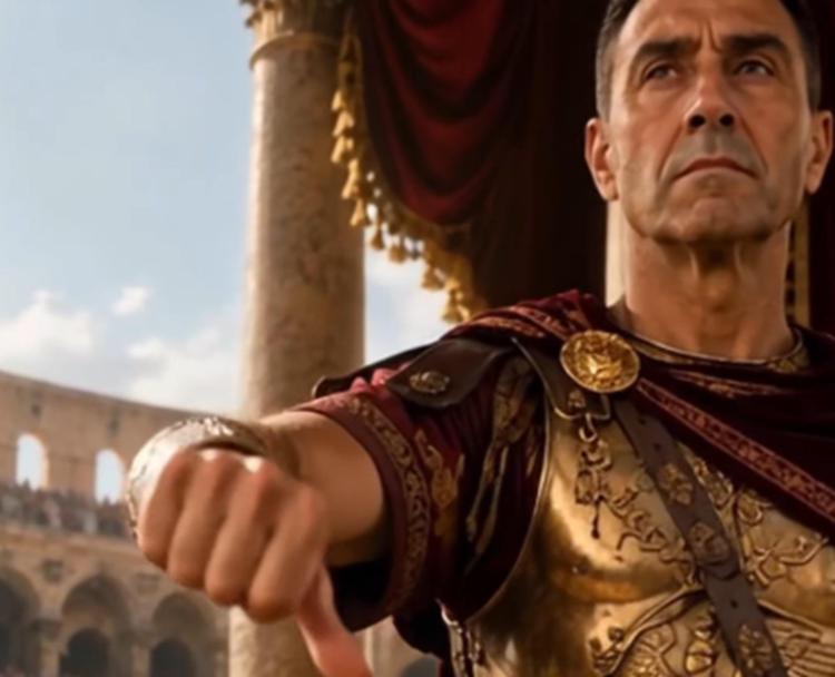 Vannacci gladiatore nel video Ai rilanciato dal generale sui social - Instagram