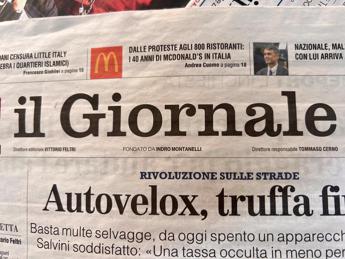 Copia del quotidiano 'Il Giornale' di domenica 12 luglio 2026