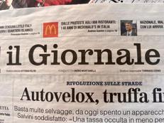 Copia del quotidiano 'Il Giornale' di domenica 12 luglio 2026
