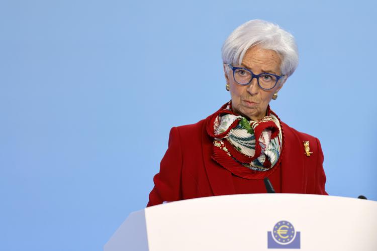 La presidente della Bce, Christine Lagarde - Ipa/Fotogramma