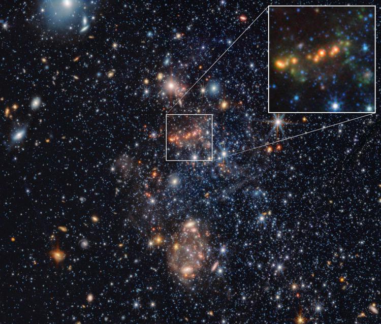 Il James Webb svela le fabbriche di polvere cosmica nell'Universo primordiale
