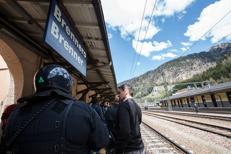 Manifestazione di anarchici 