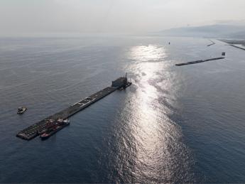 Cassone 27 della Diga Foranea di Genova - (Foto Ufficio stampa)