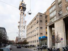 L'antenna della Rai in corso Sempione a Milano trasmette il segnale in Fm e Dab+
 - Fotogramma/Ipa