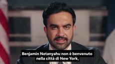 New York, il sindaco Mamdani contro Netanyahu: 