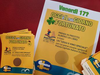 Pistoia, il prestito in biblioteca diventa un “gratta e vinci” per i lettori