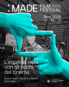 Cinema: MADE Film Festival, al via candidature per il bando Corporate Movies