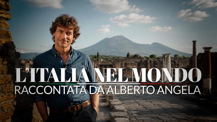 Alberto Angela in 'L'Italia nel Mondo'