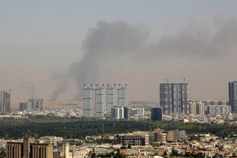 Iraq, fumo sull'aeroporto di Erbil - Afp