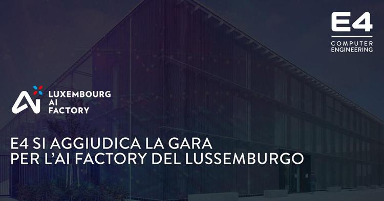 E4 Computer Engineering realizzerà il supercomputer europeo MeluXina-AI